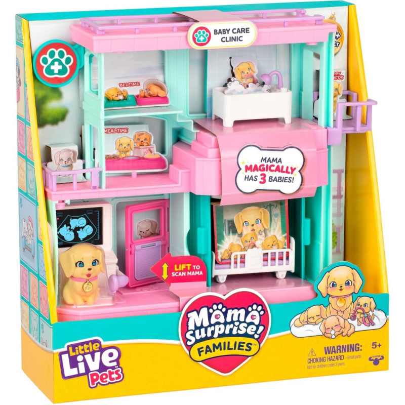 Moose Little Live Pets Mama Surprise Baby Clinic 26673