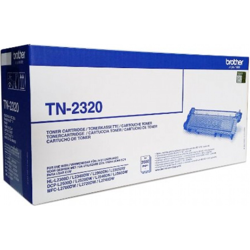 Brother Cartridge Brother TN-2320 BK 2600p. OEM