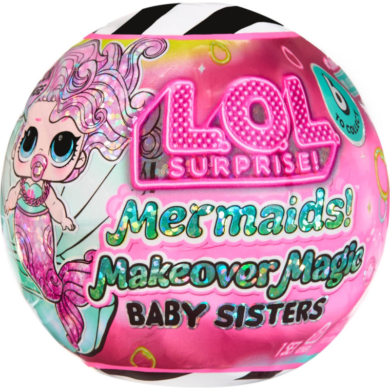 Lol Surprise L.O.L. Surprise Mermaids! Makeover Magic Baby Sisters 598787 598794