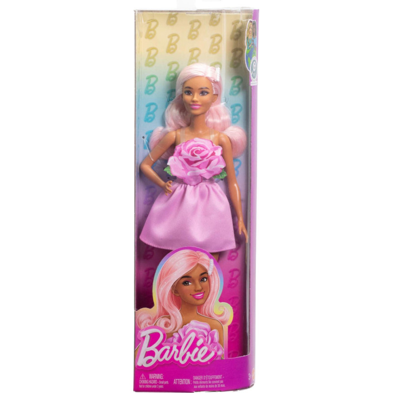 Barbie Fashionista Pink Rose Doll HYT94