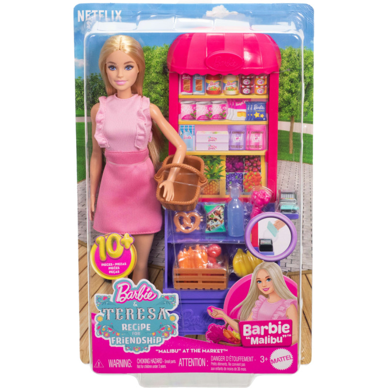 Barbie Malibu Shopping Playset JCT05