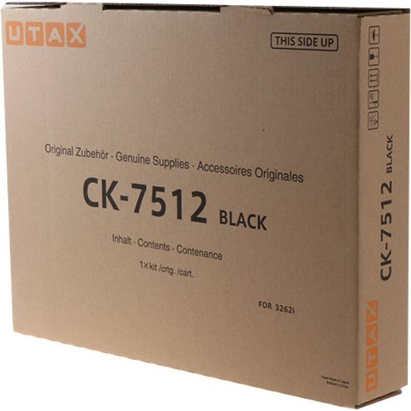 Utax Toner kit Utax CK-7512 (1T02V70TA0) BK 20K OEM