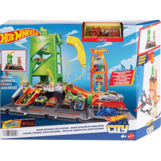 Hot Wheels City Super Recharge Fuel Station HTN79