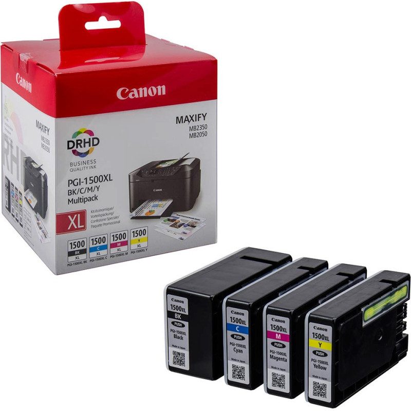 Canon Ink Cartridge Canon PGI-1500 XL B/C/M/Y (9182B010)