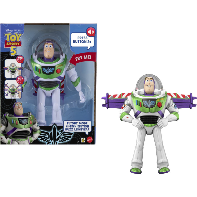 Mattel Disney Pixar Toy Story 5 Buzz Lightyear High-Tech Edition JNP88 PL