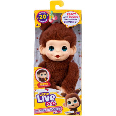 Moose Little Live Pets My Baby Mini Monkey 26765 26729
