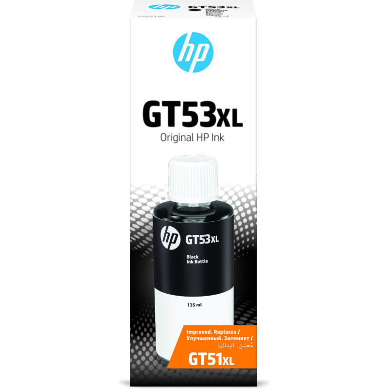 Hewlett-Packard Ink HP No. GT53XL (1VV21AE) BK 135ml OEM